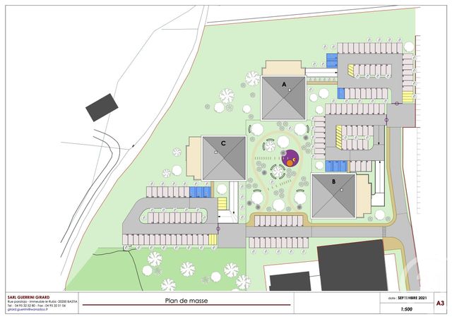 Appartement T3 à vendre - 3 pièces - 70.0 m2 - BORGO - 202 - CORSE - Century 21 Jade Immobilier