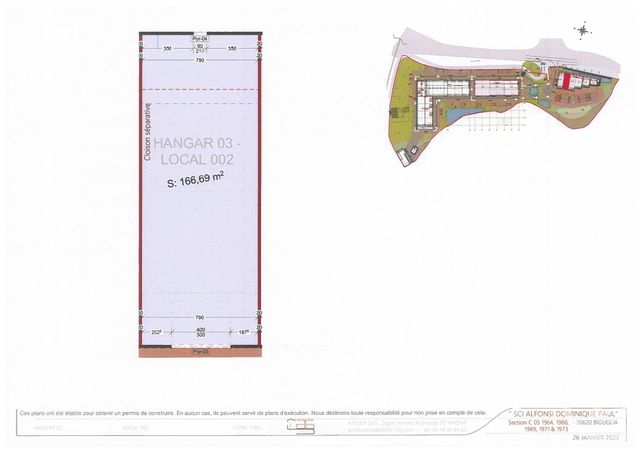 commerce à louer - 170.0 m2 - BIGUGLIA - 202 - CORSE - Century 21 Jade Immobilier