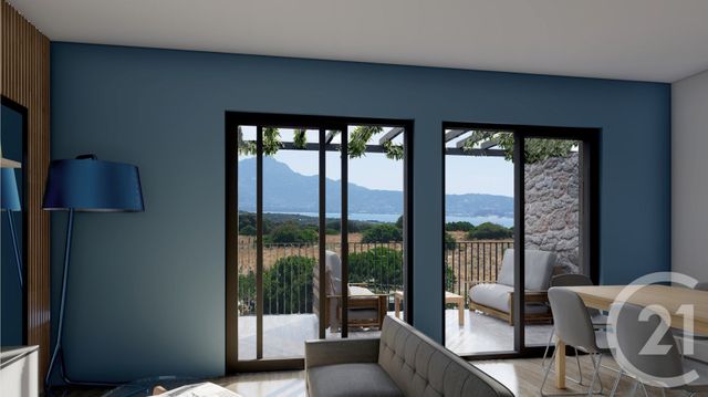Appartement F2 à vendre - 2 pièces - 42.4 m2 - LUMIO - 202 - CORSE - Century 21 Jade Immobilier