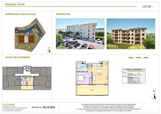 Appartement T2 à vendre - 2 pièces - 44.3 m2 - PORTO VECCHIO - 201 - CORSE - Century 21 Jade Immobilier